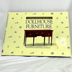 Dollhouse Furniture Hardcover Book - Design and Make Your Own